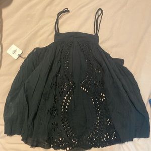 free people eyelet top